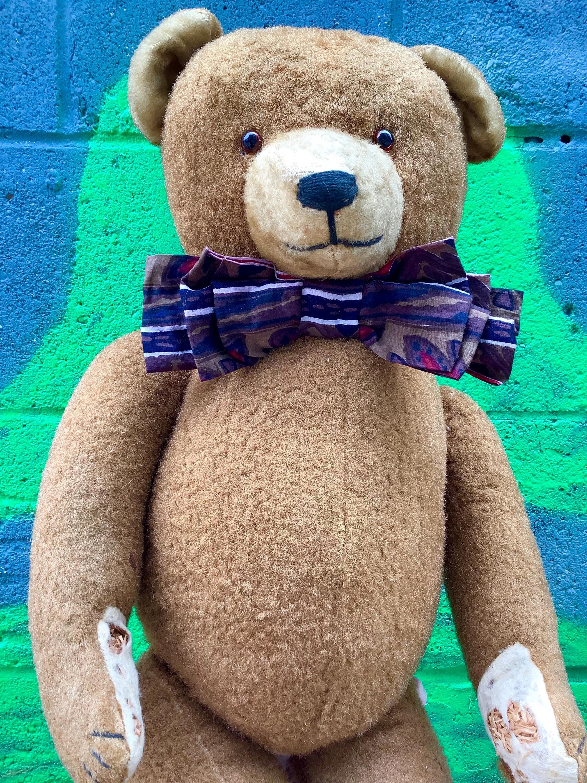 Antique straw filled teddy bear - Etsy 日本