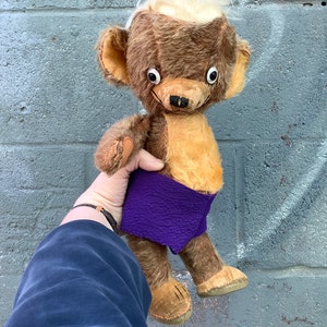 Vintage Punkinhead Teddy Bear Circa 1950 15” by Merrythought
