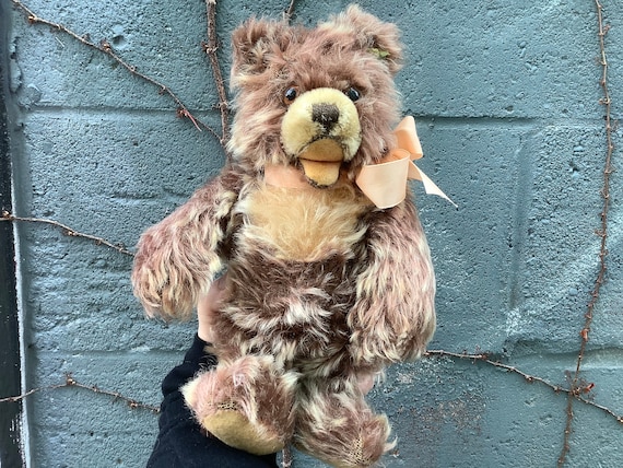 Vintage Cinnamon Steiff Zotty Teddy Bear 10” Circa 1950s With Open