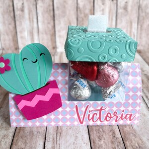 Cactus Favor Box, Cactus Gif Box, Cactus Decoration, Candy Holder, Llama Birthday Party, Bridal Shower Candy Box, Cactus Boxes Party Favor