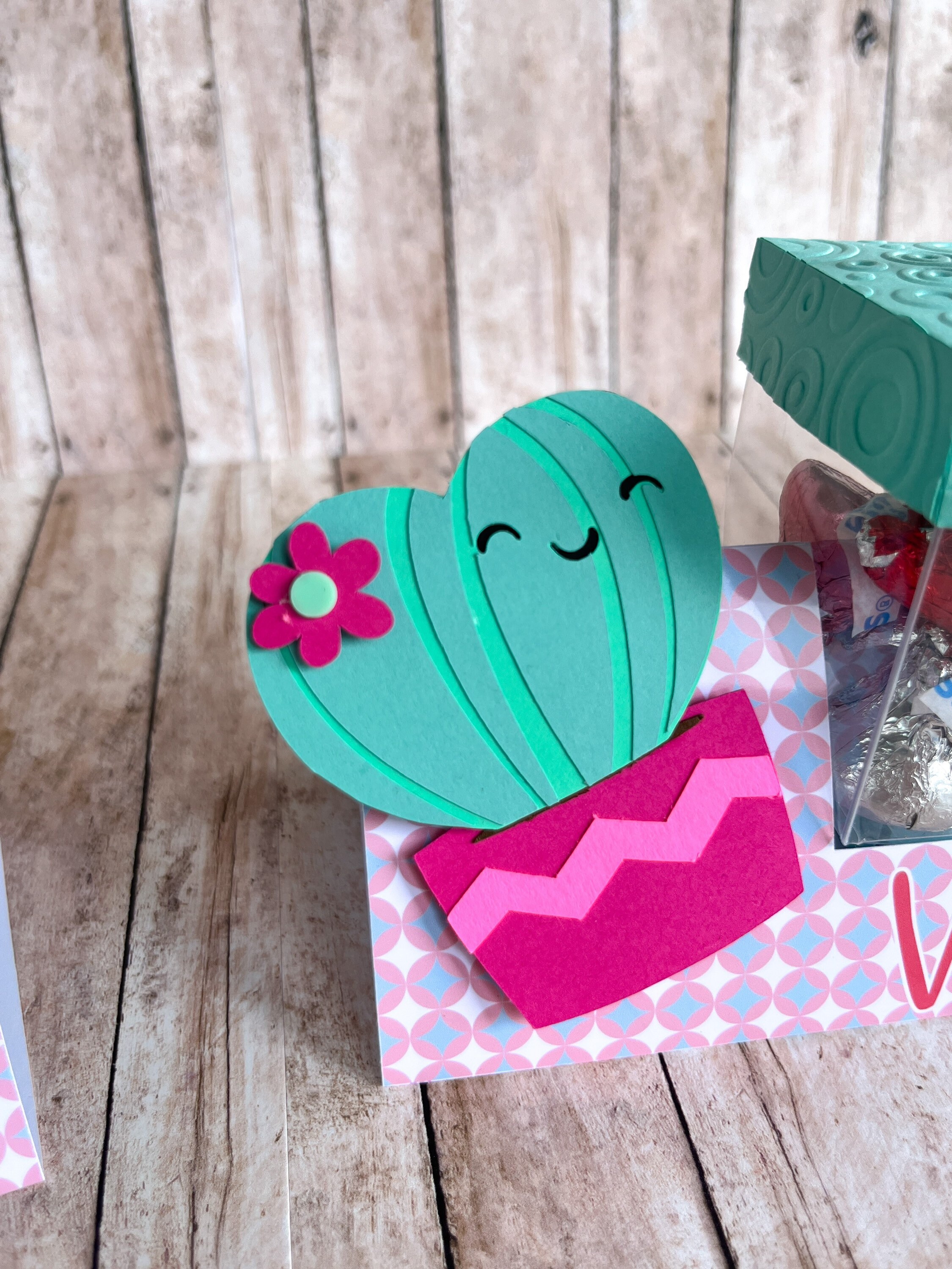 Cactus Favor Box Cactus Gif Box Cactus Decoration Candy Etsy