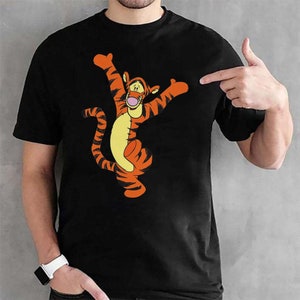 Happy Tigger t-shirt, Tigger t shirt, Cute Tigger tshirt, Winnie the pooh shirt, Animation tee, Cartoon t-shirt, Disney tee Youth Tshirt