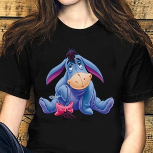 Eeyore t-shirt Sad Eeyore t shirt Cute Eeyore tshirt Winnie the pooh shirt Animation tee Cartoon t-shirt Disney tee Youth Youth funny shirts