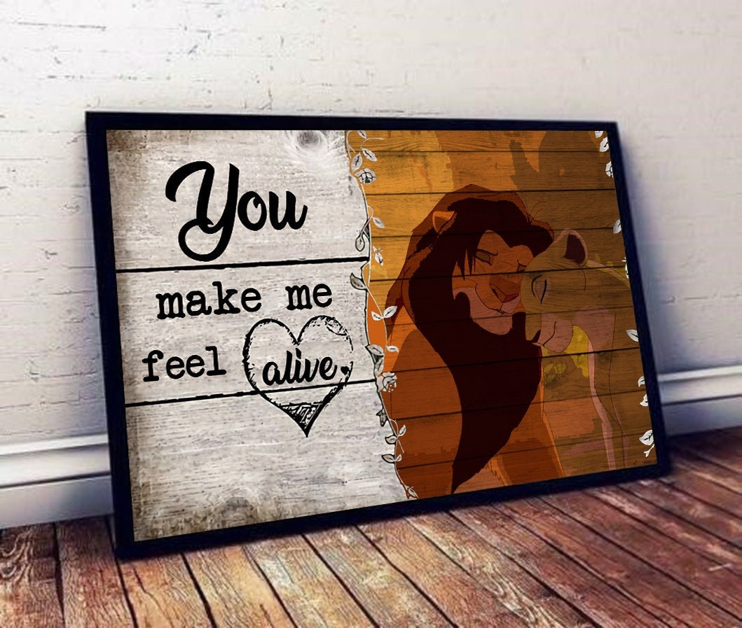 Spouse Poster, Lion King Poster, Husband and Wife Poster, You Make Me ...