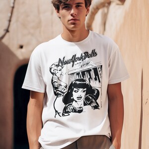 New York Dolls Band T shirt Heavy Cotton Tee