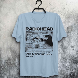 I Have Paper Hear Radiohead Rock Band Fast-Track T-shirt