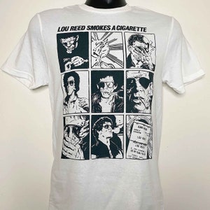 Lou Reed 80‘s vintage Tシャツ シングルスティッチ Lou Reed T Shirt - Etsy