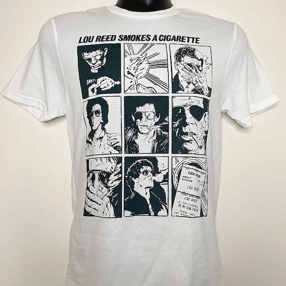 Lou Reed Velvet Underground Retro Vintage 60s T-shirt Gift for Men
