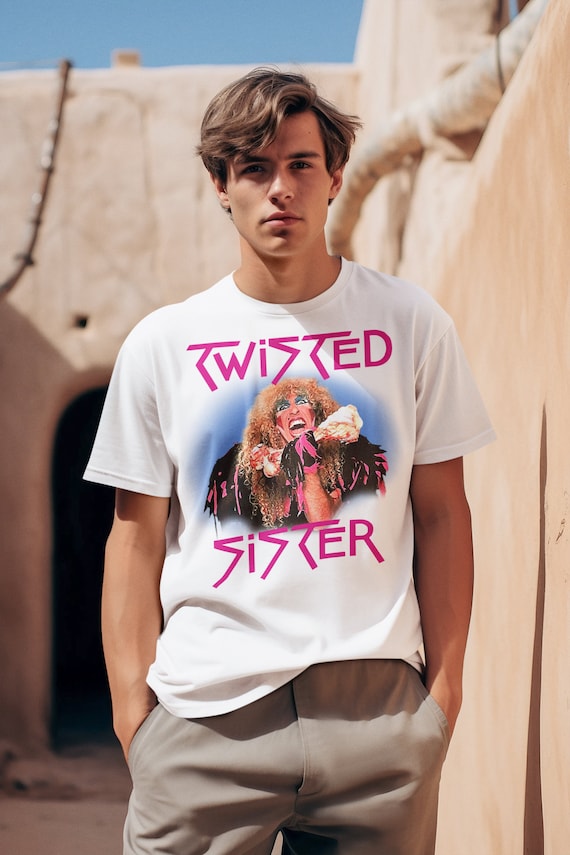 Twisted Sister Heavy Metal Band Twisted Dee Snider T-shirt Heavy