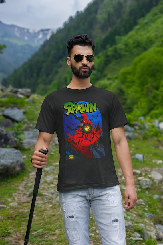 ✨90s！L✨ SPAWN Tシャツ 黒 シングルステッチ アメコミ ✨90s！L✨ SPAWN Tシャツ 黒 シングルステッチ アメコミ