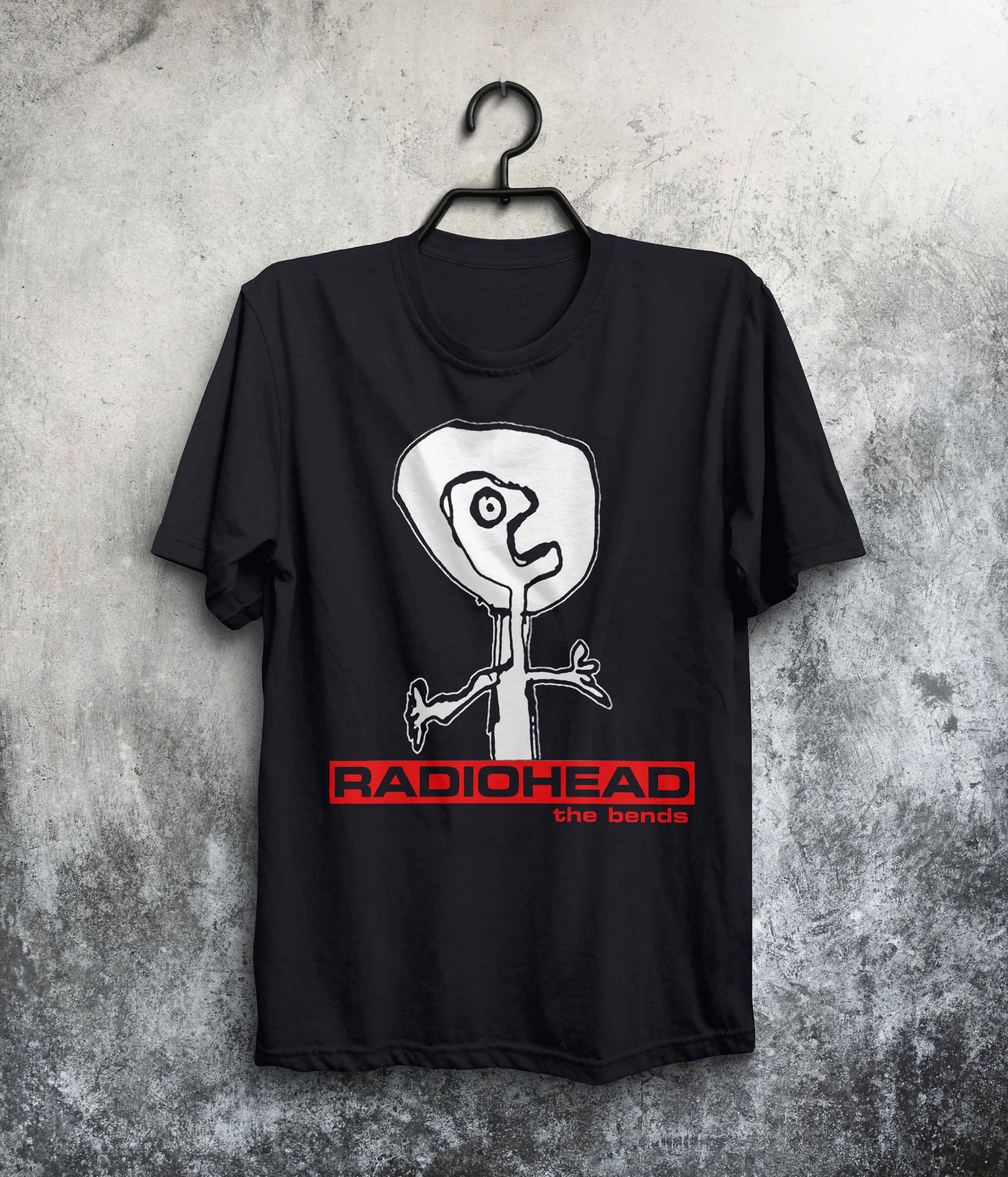 RADIOHEAD The Bends T shirt Unisex Black Gift for men, women Unisex T shirt