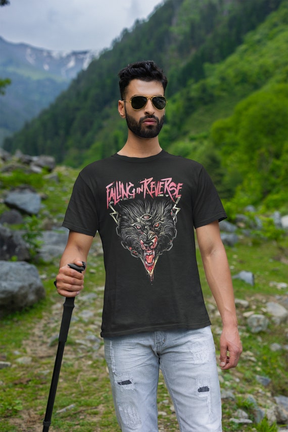 Falling in Reverse Vintage Unisex T-shirt Heavy Cotton Tee - Etsy