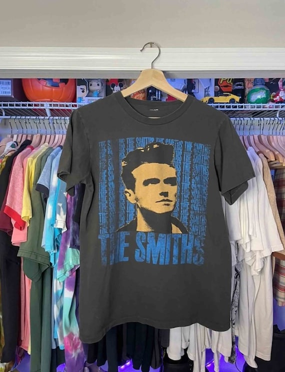 T-shirt Vintage The Smiths Années 80 – Cet Homme Charmant – Taille L – Graphique Rock