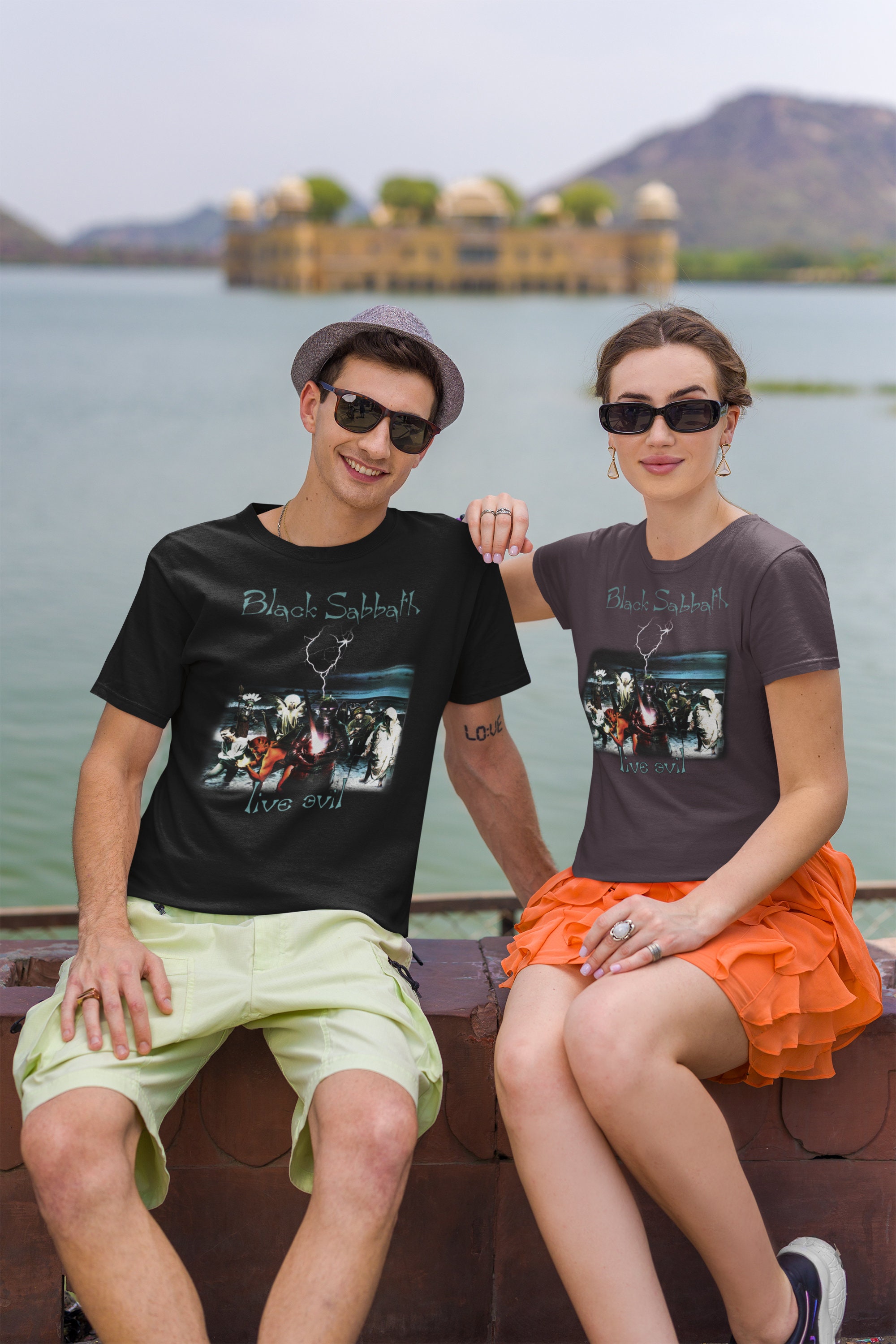 Black Sabbath - Live Evil Tour T-shirt Unisex Heavy Cotton Tee - Etsy