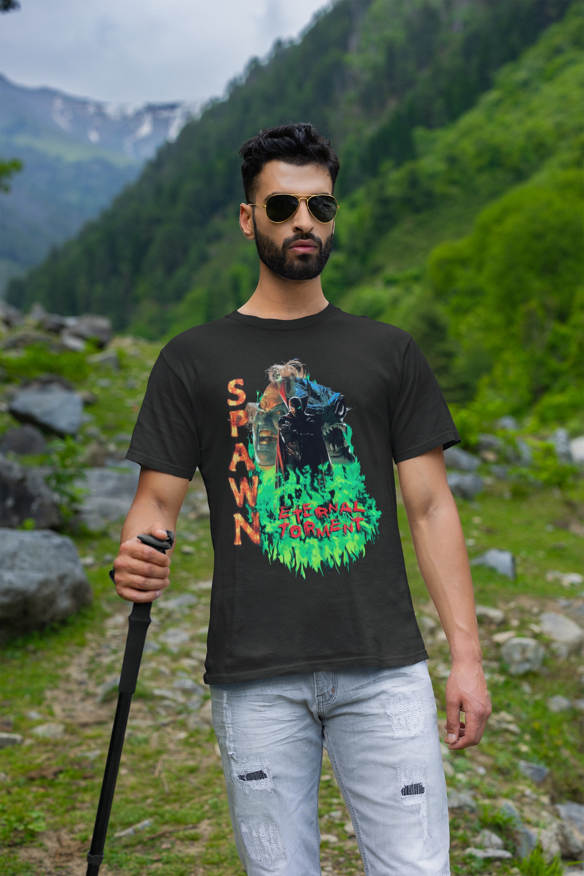 Vintage 90s Spawn 1997 the Movie Tshirt Heavy Cotton Tee - Etsy