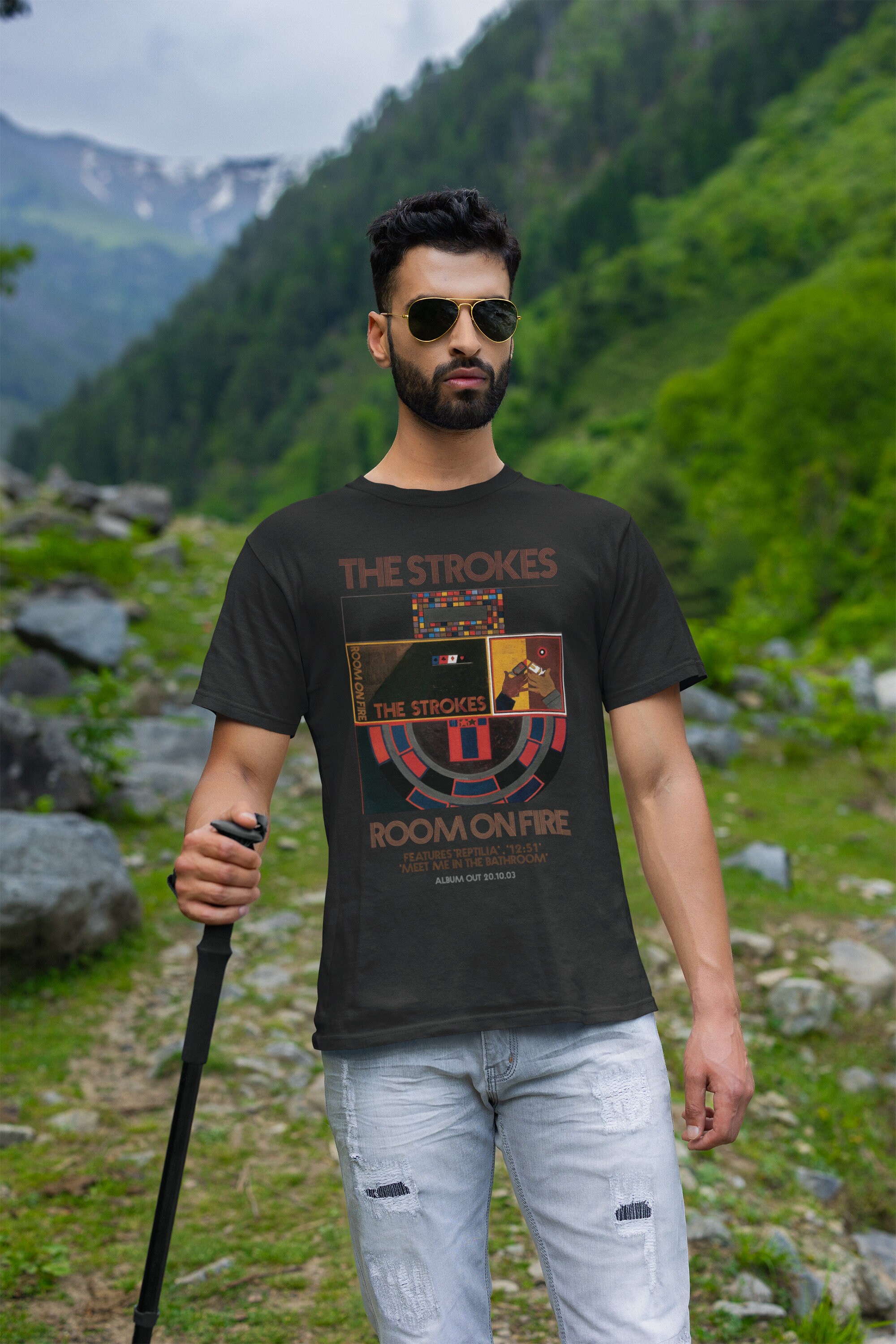The Strokes Vintage Shirt , Gift Music Lovers, Rock Band Shirt
