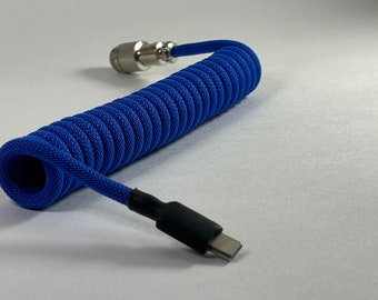 Custom Coiled Keyboard USB Cable