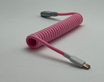 Custom Coiled Keyboard Cable