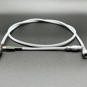 Custom Straight Keyboard Cable (White&Black)