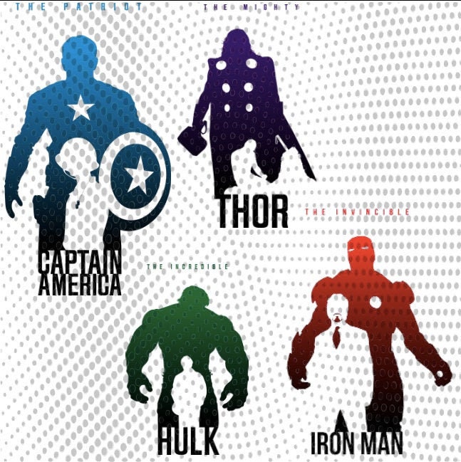 Marvel Avengers Stickers ~ 295+ Stickers ~ Captain America, Thor, The Hulk,  Iron Man, and More!
