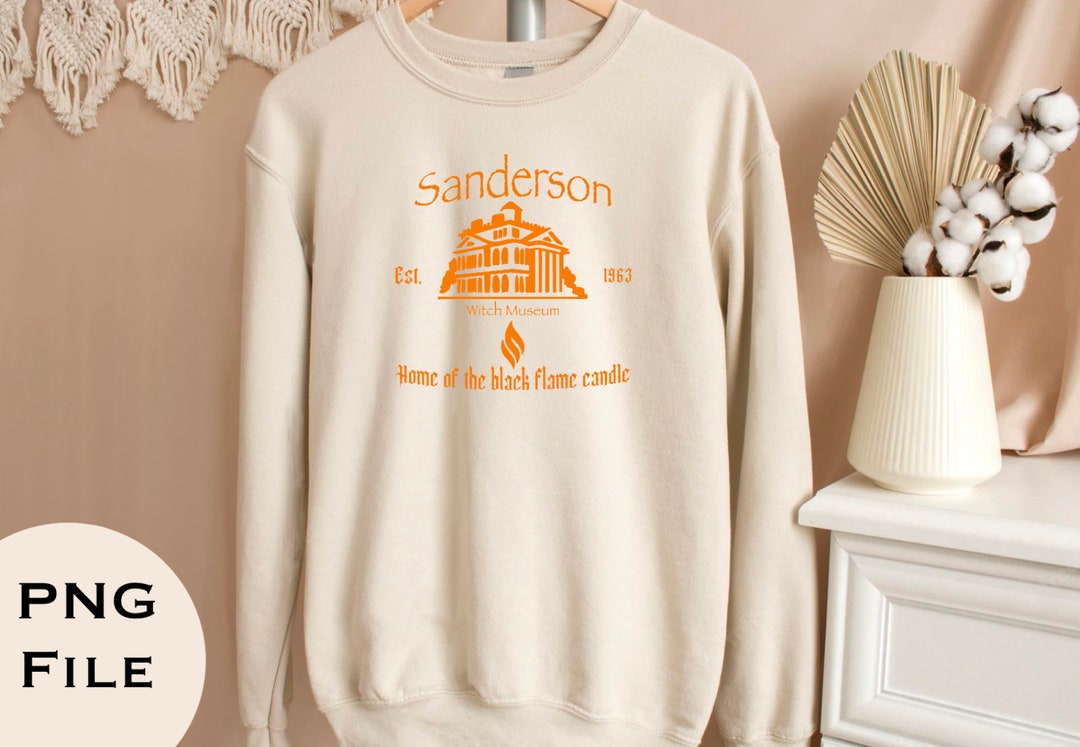 Sanderson Sisters Witch Museum .png File Black Flame Etsy