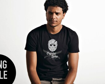 Crystal Lake Camp Counselor, Friday the 13th, Jason, Halloween, Scary, Crystal Lake .png, Jason .png, 13, Scary Movie, Sublimation, PNG File