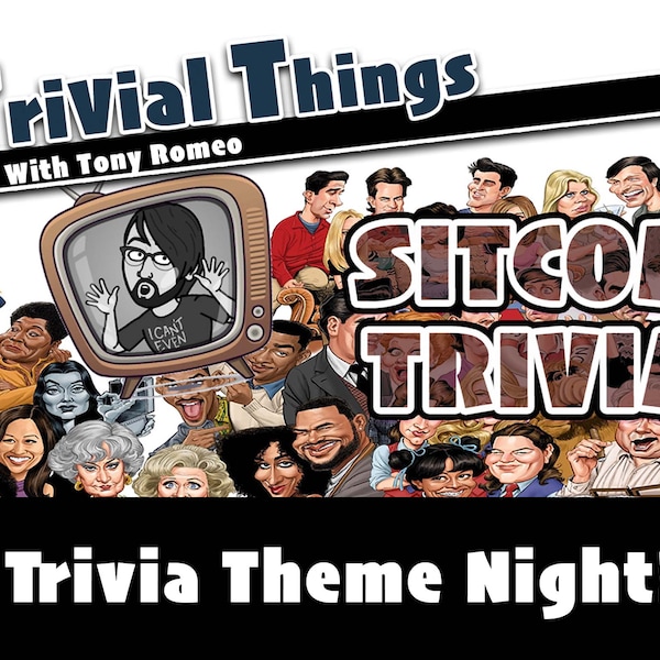 TV Sitcoms Trivia Theme Night for your Pub, Bar, Restaurant or Party