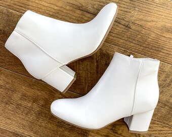 low white boots