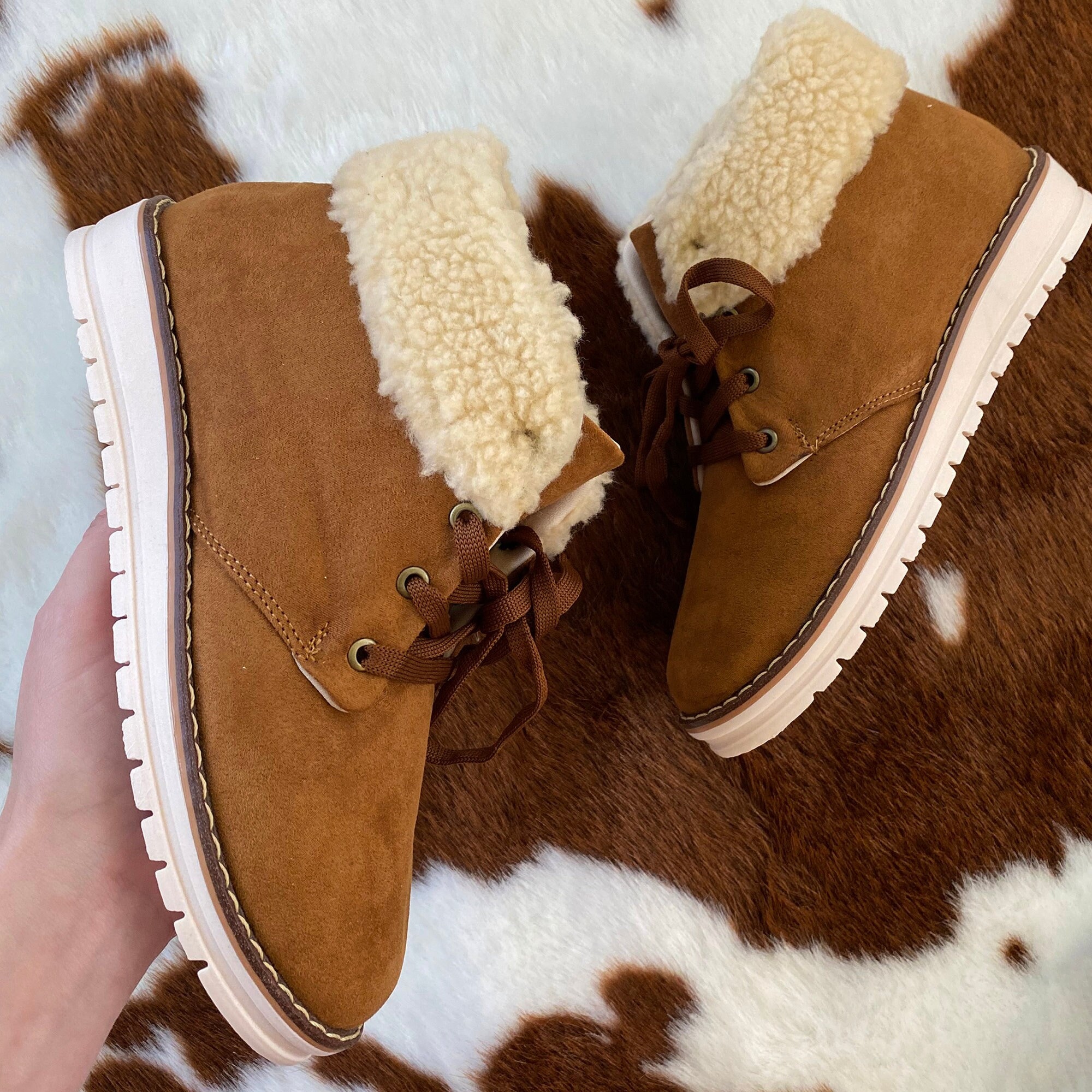 Fur Lined Boots - Etsy Singapore