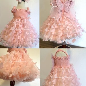 Pink Butterfly Fairy Tulle Dress main image 1