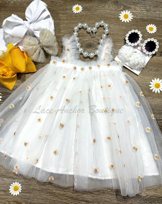 open lace back dress PaaPii Sinna Garden Party Girls' Organic Jersey Skater Dress 92cm (2T) / PETROL/PINK