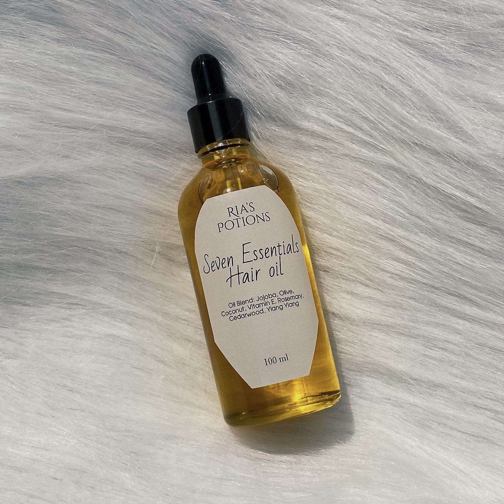 Hair Growth Oil / Hair Thickener / Natural & Organic / Etsy