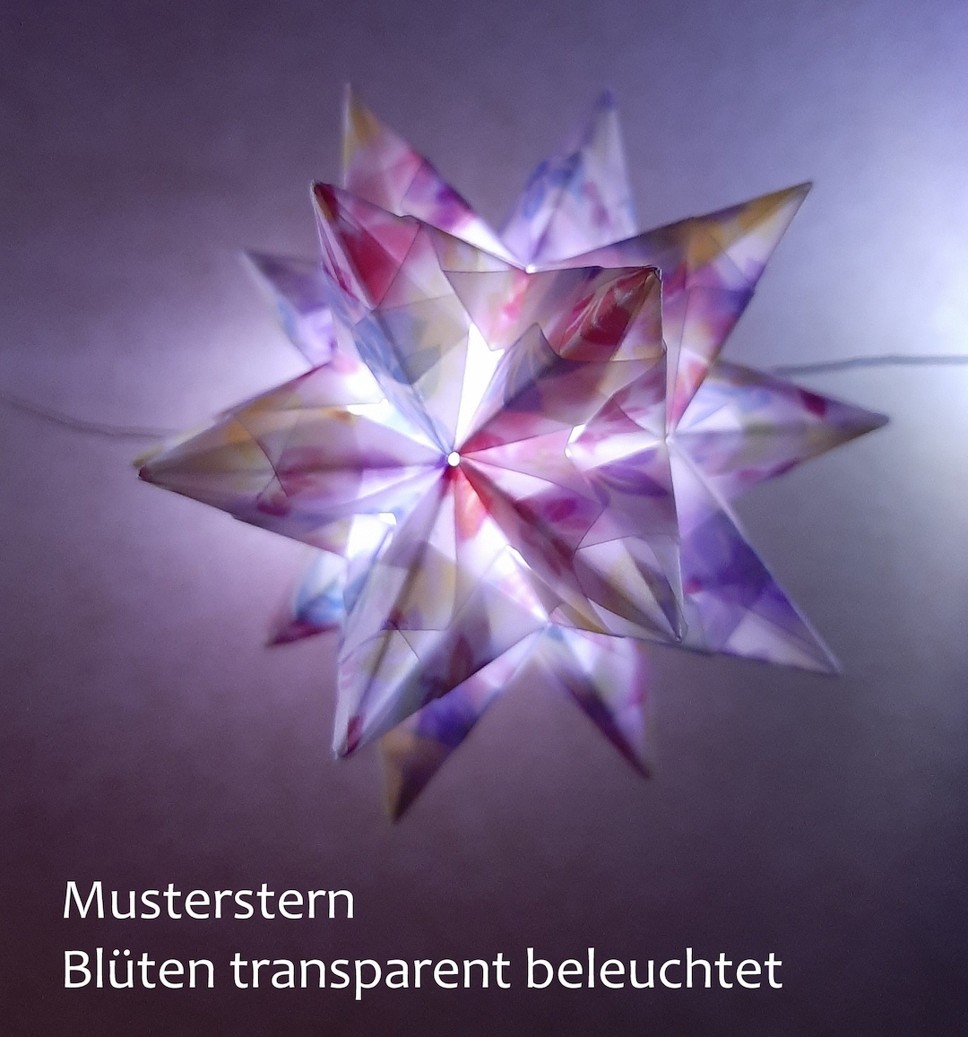 Kissen Blatt Folia Faltblätter Für Bascetta-Stern - 150x150mm Hellgelb, 32 Blatt Papier Zum Stern Falten Weihnachten Sterne