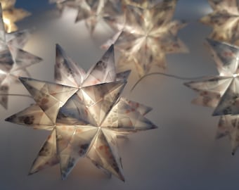 Bascetta Sterne Bastelset für 10 Stück Origami transparent Herzen und Tatzen