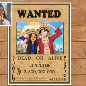 Arquivo digital, o melhor presente!! Cartaz de procurado do OP, presente personalizado