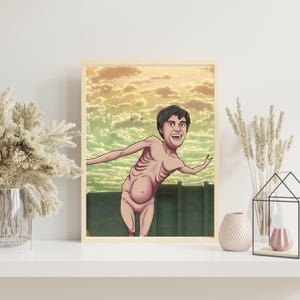 AOT Custom Anime Commission, Anime Style Portrait, Birthday Gift, Anniversary Gift, Funny Gift