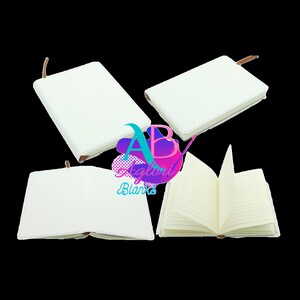 A5 Leather Sublimation journal