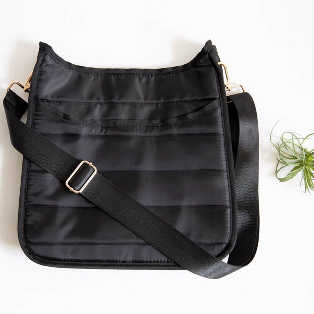 Buy Half Moon Explorer Nylon Stylish Side Sling Bag For Men, Black, Multi-Pocket Shoulder Bag Men with Zip Closure & Adjustable Straps