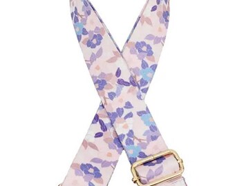 Floral Print Adjustable Bag Strap