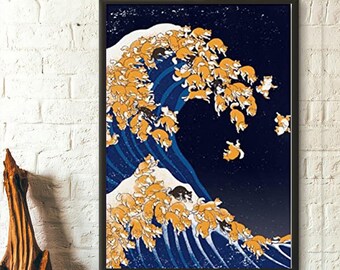 AdoDecor Kawaii Shiba Inu Wandteppich Kawaii Corgi Wandbehänge Wandteppiche Wohnheim Kunst Wohnkultur Camping Strandtuch Yoga Matte 130x150cm AdoDecor Kawaii Shiba Inu Wandteppich Kawaii Corgi Wandbehänge Wandteppiche Wohnheim Kunst Wohnkultur Camping Strandtuch Yoga Matte 130x150cm