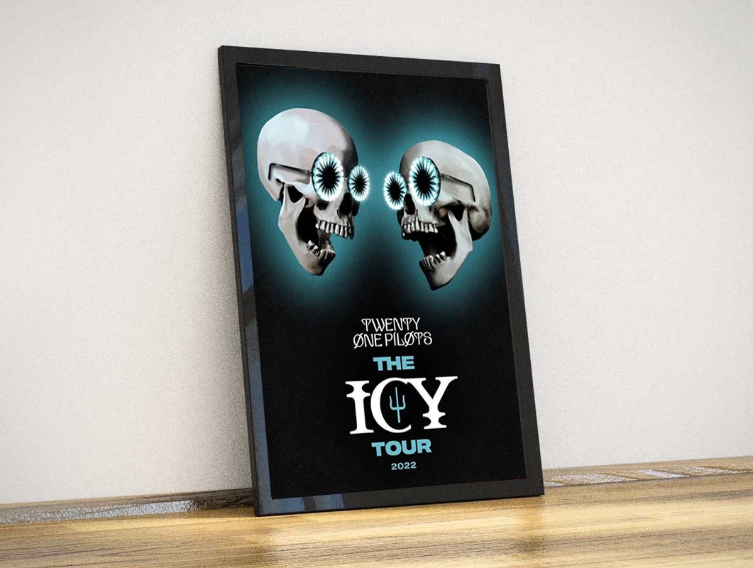 Discover Happyinktee Pilotss band Tour Merch Icy Tour 2022 Poster