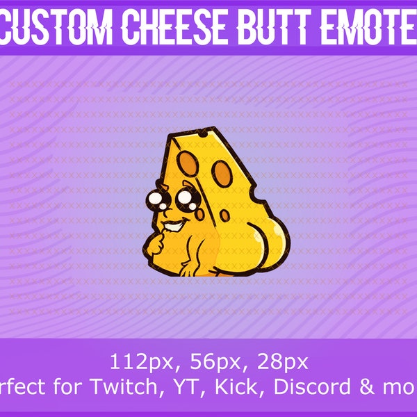 Twitch Booty Emote Etsy