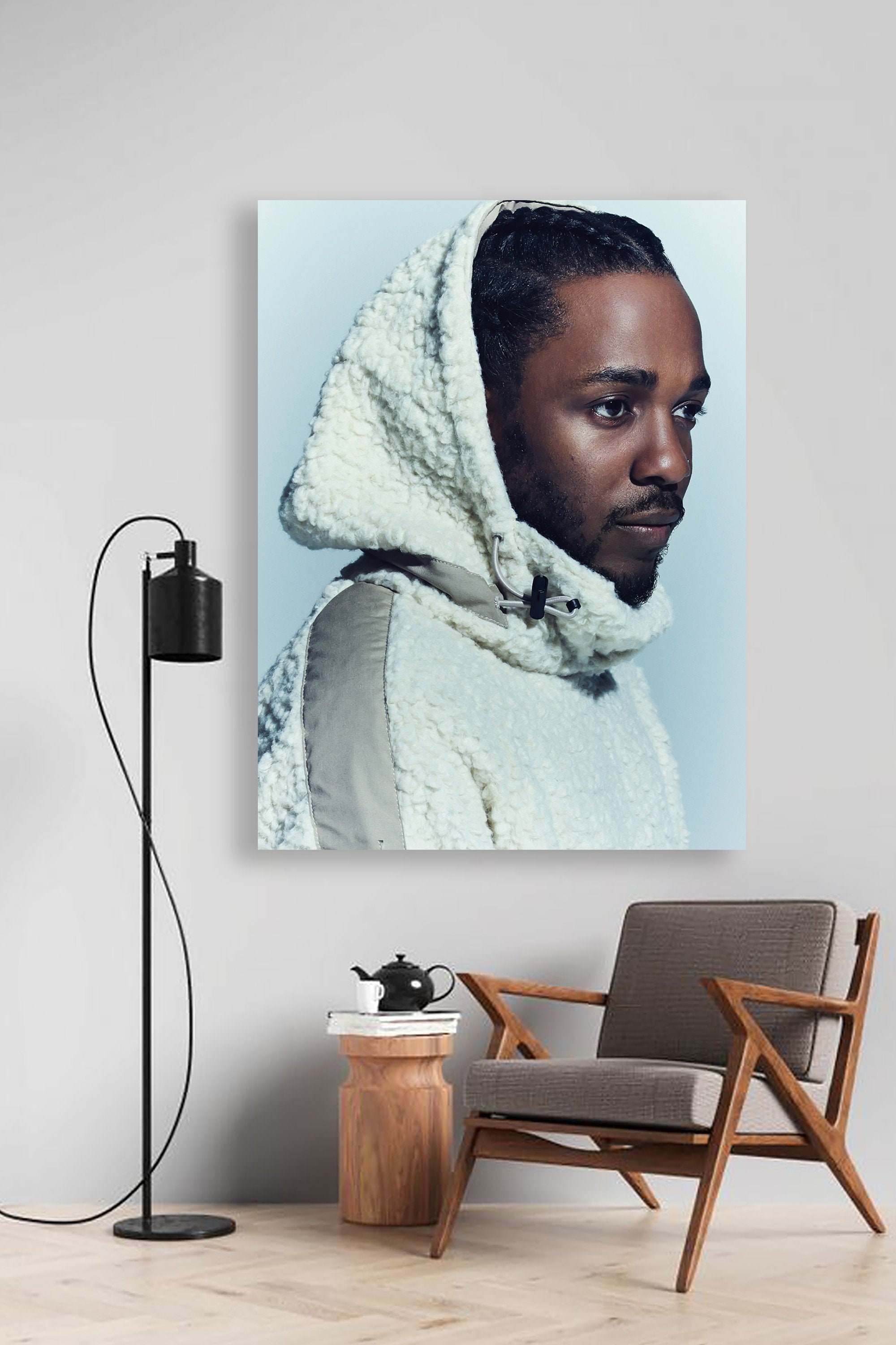 Kendrick Lamar Canvas Poster Kendrick Lamar Poster No Frame Etsy