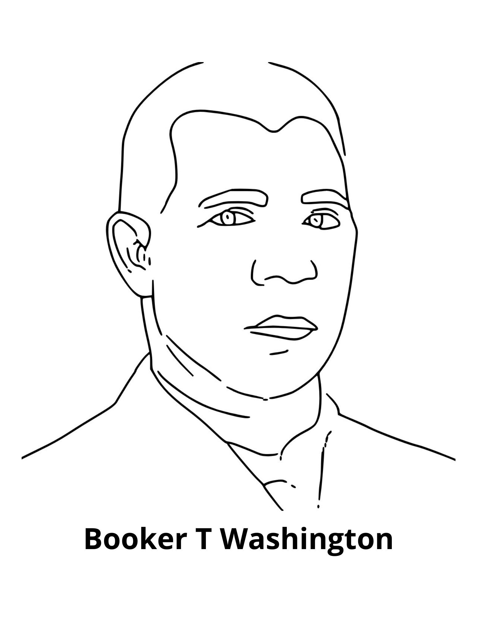 Booker T Washington Coloring Pages - Il Fullxfull.3221033256 29k8 