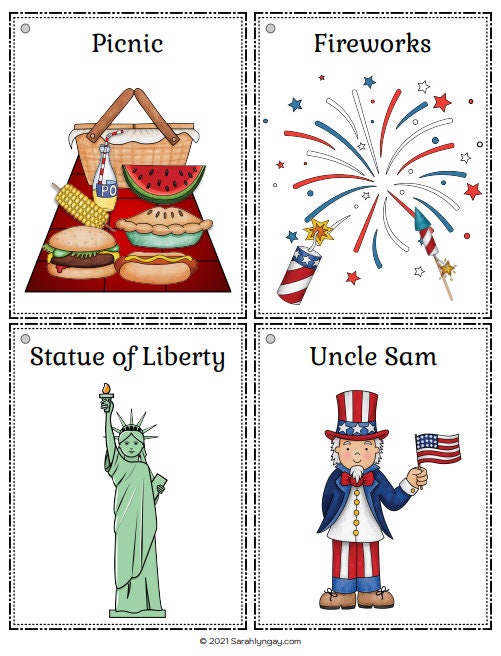4th of july vocab word spanish