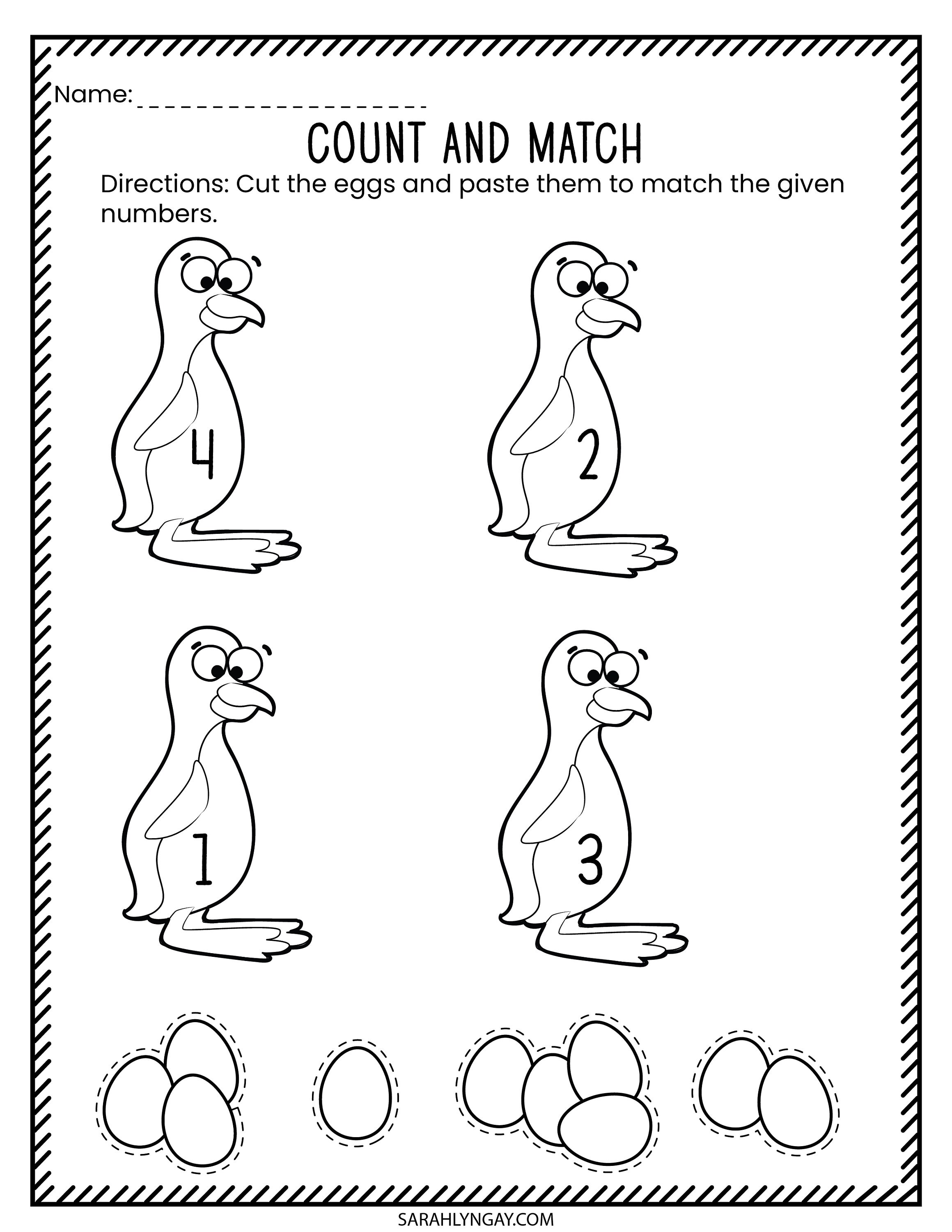 Polar Animals Printable Set, Polar Animals, Digital Download, Printable ...