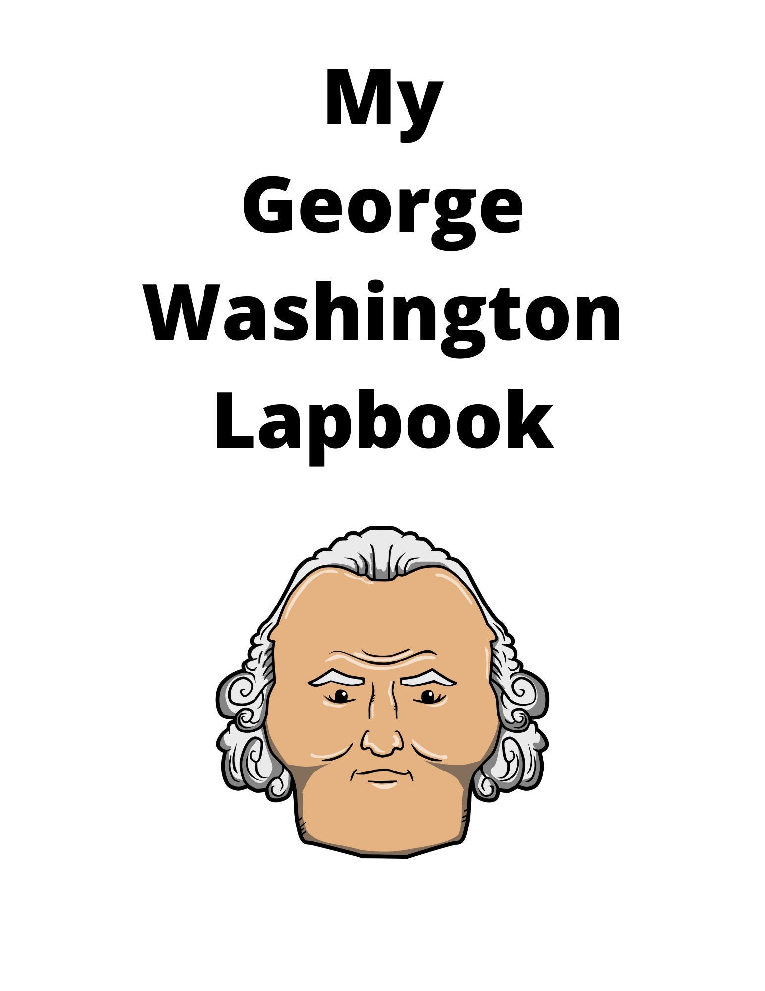 George Washington Lapbook, Instant Download, Digital Download ...
