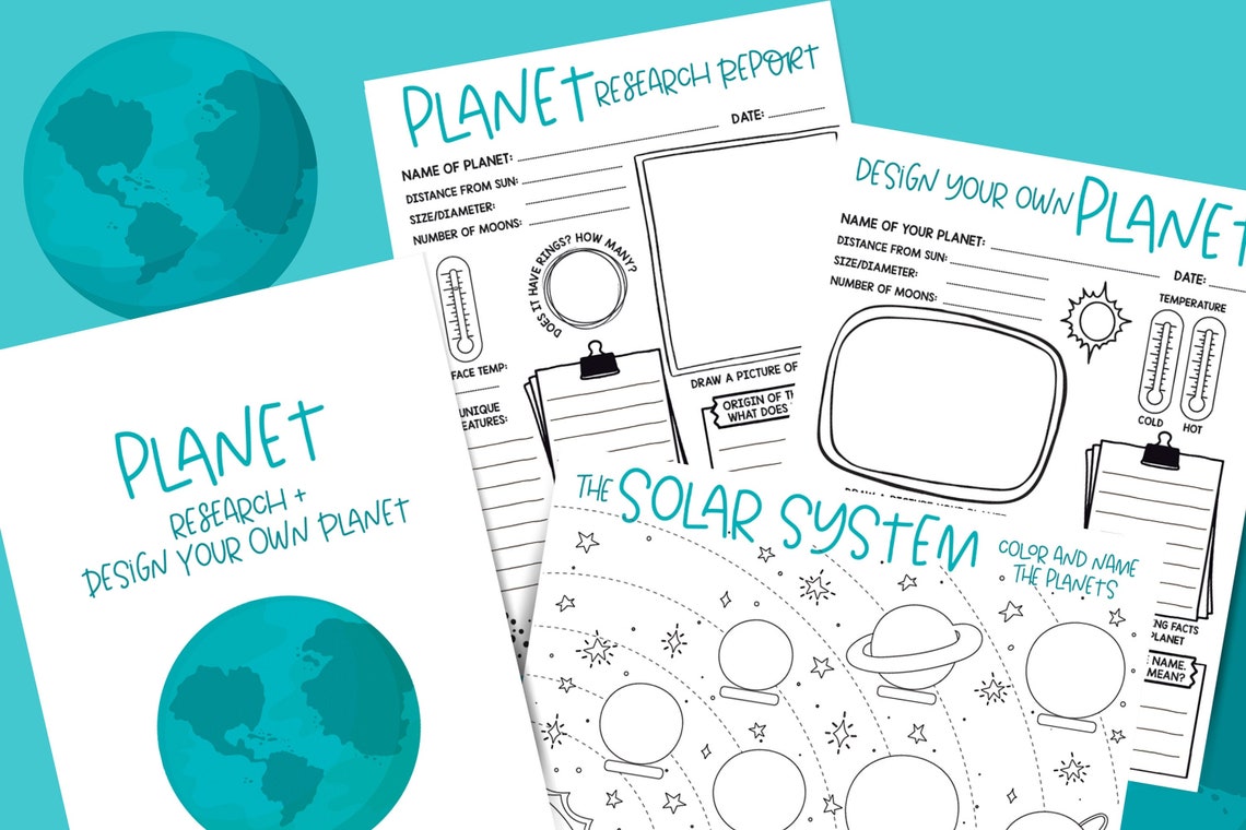 Design Your Own Instant Download STEM Workbook Digital Etsy