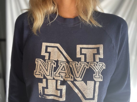 Vintage Navy sweatshirt - image 2