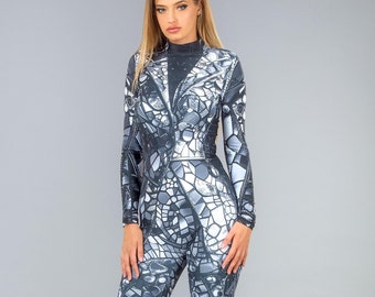 Woman Festival Costume, Festival Womеn Costume, Futuristic Clothing, Halloween Woman Costume, Festival Costumes Women, Unique costume